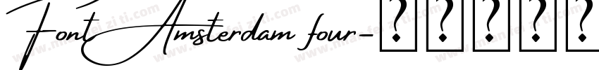 Font Amsterdam four字体转换